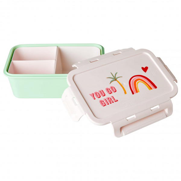 Rice - Lunchbox - Essensaufbewahrung bunt;orange;rosa von Rice