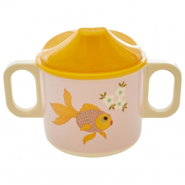 Rice - Melamine 2 Handle Baby Cup - Becher beige;bunt von Rice