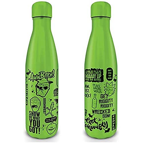 Rick and Morty (Quotes) Metal Drinks Bottle von Rick and Morty