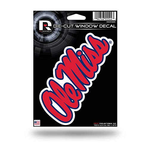 Rico Industries NCAA Mississippi Ole Miss Rebels gestanzter Vinyl-Aufkleber Rico Industries NCAA Mississippi Ole Miss Rebels gestanzter Vinyl-Aufkleber von Rico Industries