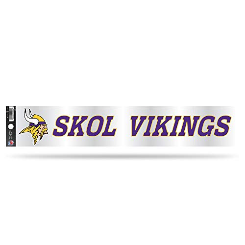 Rico Industries NFL Heckklappen-Aufkleber, 7,6 x 43,2 cm, NFL Minnesota Vikings Heckklappen-Aufkleber, 7,6 x 43,2 cm., TGS3101, violett, 3 x 17-inches Rico Industries NFL Heckklappen-Aufkleber, 7,6 x 43,2 cm, NFL Minnesota Vikings Heckklappen-Aufkleber, 7,6 x 43,2 cm., TGS3101, violett, 3 x 17-inches von Rico Industries