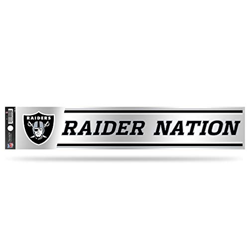Rico Industries NFL Heckklappen-Aufkleber, 7,6 x 43,2 cm, NFL Oakland Raiders Heckklappen-Aufkleber, 7,6 x 43,2 cm., TGS1701, Schwarz, 3 x 17-inches Rico Industries NFL Heckklappen-Aufkleber, 7,6 x 43,2 cm, NFL Oakland Raiders Heckklappen-Aufkleber, 7,6 x 43,2 cm., TGS1701, Schwarz, 3 x 17-inches von Rico Industries