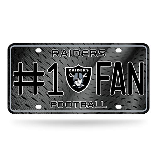 Rico Industries NFL Oakland Raiders Nummernschild #1 Fan Team Colors, One Size Rico Industries NFL Oakland Raiders Nummernschild #1 Fan Team Colors, One Size von Rico Industries