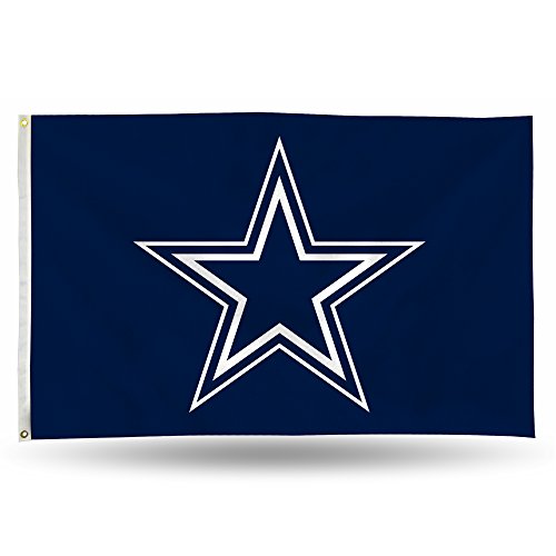 Rico Industries Rico FGB1804: Dallas Cowboys Banner Flag Blue Bkg/Star Bannerflagge, blau, 3' x 5' Rico Industries Rico FGB1804: Dallas Cowboys Banner Flag Blue Bkg/Star Bannerflagge, blau, 3' x 5' von Rico Industries