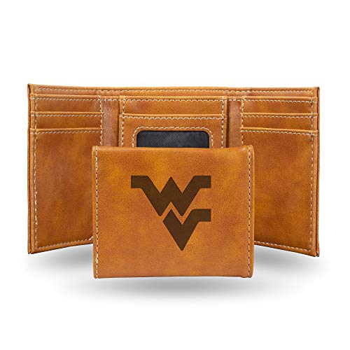 Rico Industries Unisex-Erwachsene Laser Engraved Tri-fold Wallet NCAA West Virginia Mountaineers Geldbörse mit Lasergravur, dreifach gefaltet, Braun, 5.75 x 7-inches Rico Industries Unisex-Erwachsene Laser Engraved Tri-fold Wallet NCAA West Virginia Mountaineers Geldbörse mit Lasergravur, dreifach gefaltet, Braun, 5.75 x 7-inches von Rico Industries