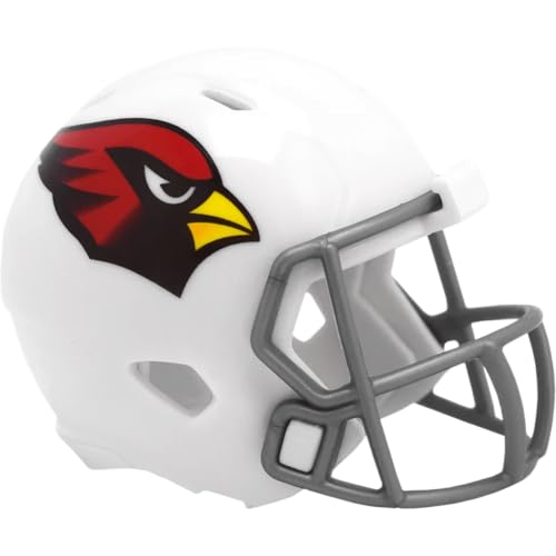 Mini-American-Football-Helm von Riddell, NFL-Team: Arizona Cardinals, im Taschenformat, Speed Pocket von Riddell