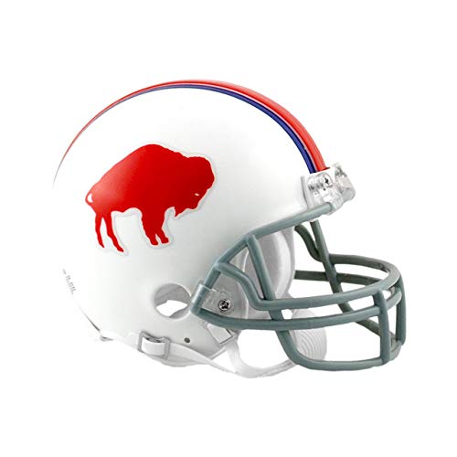 Buffalo Bills 1965-73 Throwback Replica Mini Helmet w/ Z2B Face Mask Buffalo Bills 1965-73 Throwback Replica Mini Helmet w/ Z2B Face Mask von Riddell