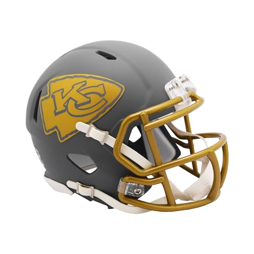 Riddell Speed Mini Football Helm Slate Kansas City Chiefs Riddell Speed Mini Football Helm Slate Kansas City Chiefs von Riddell
