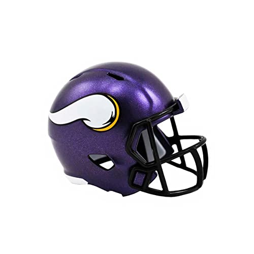 Riddell Minnesota Vikings Originalnachbildung Speed Pocket Pro Micro/Kamerahandys/Mini Football Helm von Riddell