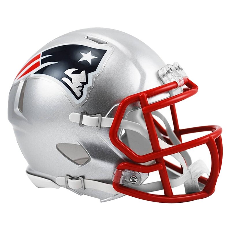 NFL AMP Team New England Patriots Riddell Speed Replica Mini Helm von Riddell