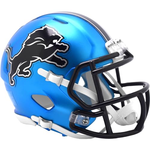 NFL Detroit Lions Alternate Mini Helm Speed Footballhelm von Riddell