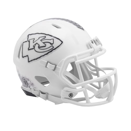 NFL Kansas City Chiefs Salute to Service 2024 Mini Helm Speed Footballhelm NFL Kansas City Chiefs Salute to Service 2024 Mini Helm Speed Footballhelm von Riddell