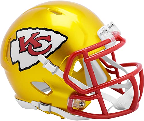 NFL Mini Helm Speed Kansas City Chiefs Flash Edition Footballhelm NFL Mini Helm Speed Kansas City Chiefs Flash Edition Footballhelm von Riddell