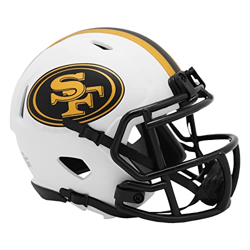 NFL Mini Helm Speed San Francisco 49ers Lunar Eclipse Footballhelm von Riddell