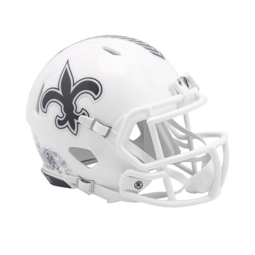 NFL New Orleans Saints Salute to Service 2024 Mini Helm Speed Footballhelm NFL New Orleans Saints Salute to Service 2024 Mini Helm Speed Footballhelm von Riddell