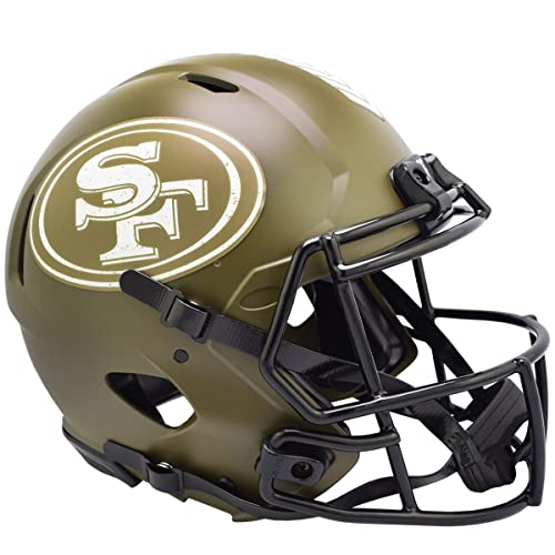 Riddell Authentic Helm Salute to Service San Francisco 49ers von Riddell
