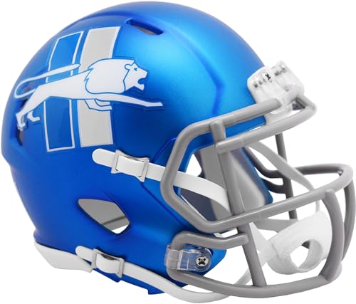 Riddell Mini Football Helm - NFL Speed Detroit Lions von Riddell