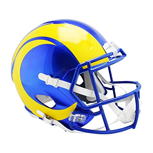 Riddell NFL Los Angeles Rams Speed Replica Fußballhelm, Blau von Riddell