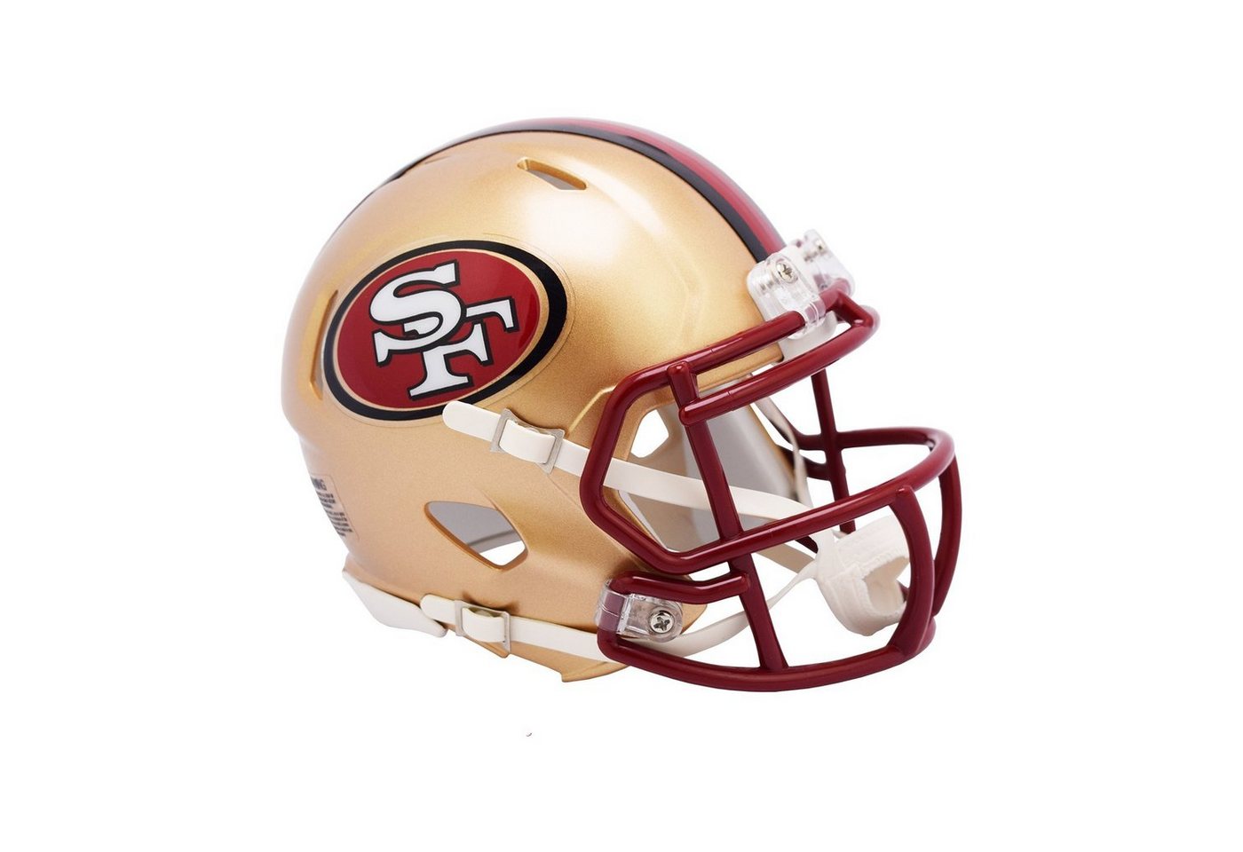 Riddell Sammelfigur Mini Football Helm NFL San Francisco 49ers 19960 von Riddell