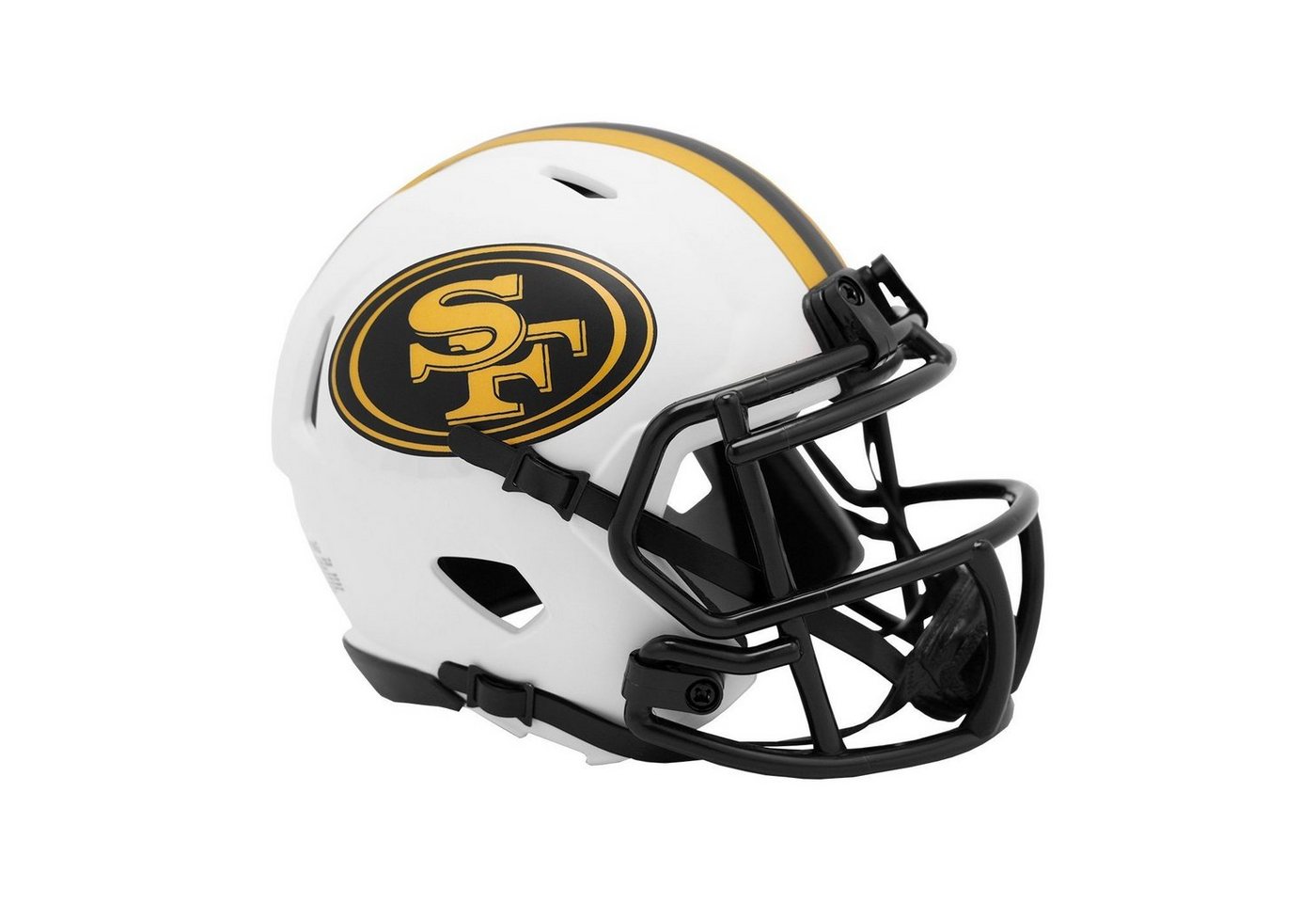 Riddell Sammelfigur Speed Mini Football Helm LUNAR San Francisco 49e von Riddell