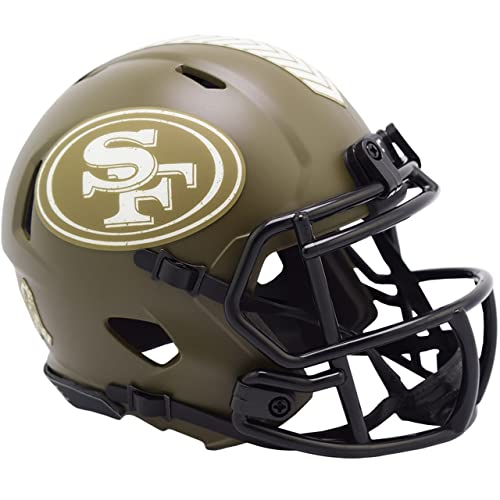 Riddell Speed Mini Football Helm Salute San Francisco 49ers Riddell Speed Mini Football Helm Salute San Francisco 49ers von Riddell