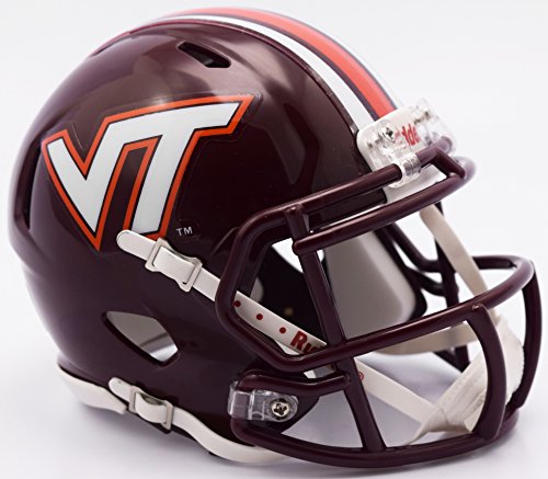 Riddell Virginia Tech Hokies NCAA Revolution Speed Mini Football Helm von Riddell