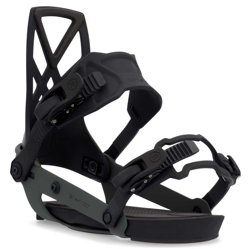 Ride A-4 Snowboard Bindings Schwarz L von Ride