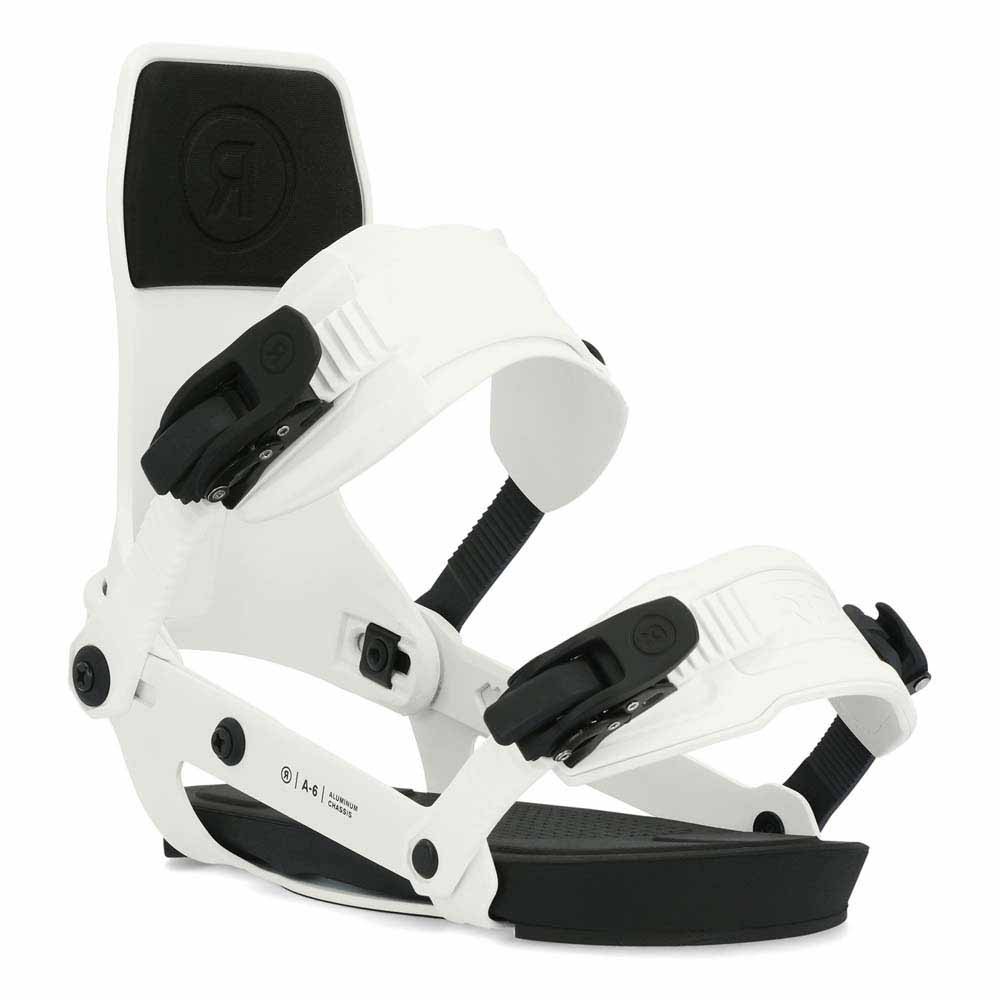 Ride A-6 Snowboard Bindings Weiß M Ride A-6 Snowboard Bindings Weiß M von Ride