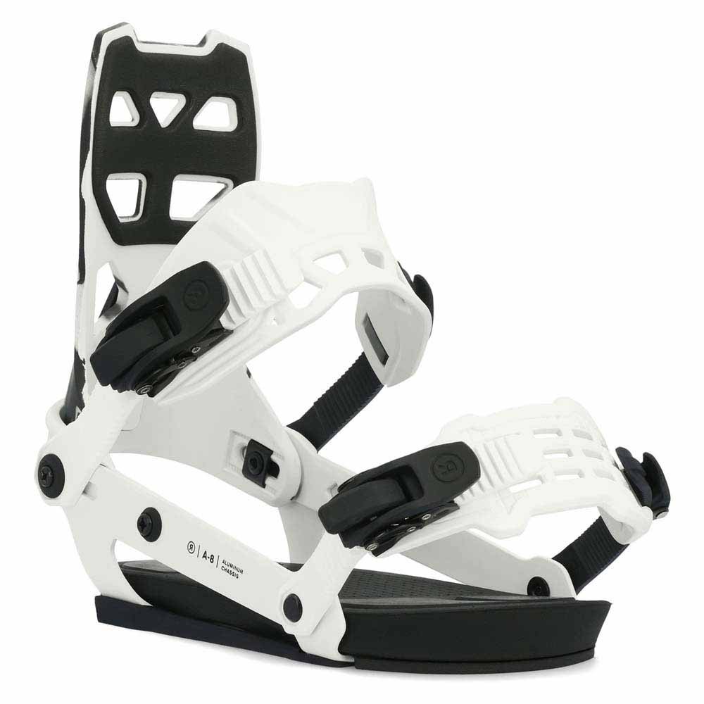 Ride A-8 Snowboard Bindings Silber M von Ride