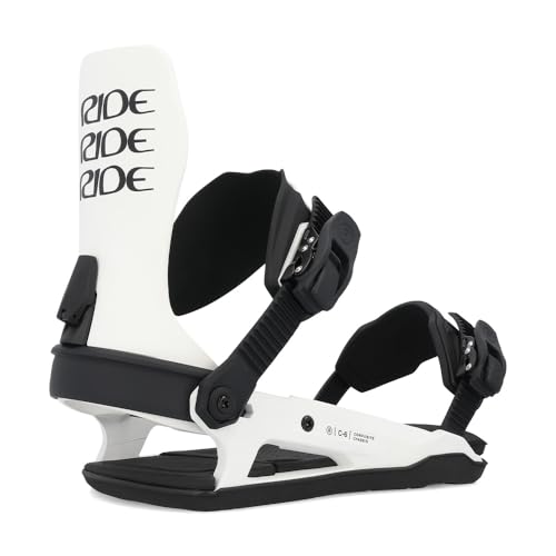 Ride C-6 Herren Snowboard Bindungen, weiß, L: (10.5+) von Ride