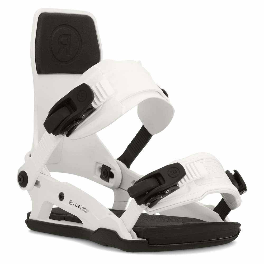 Ride C-6 Snowboard Bindings Weiß L von Ride