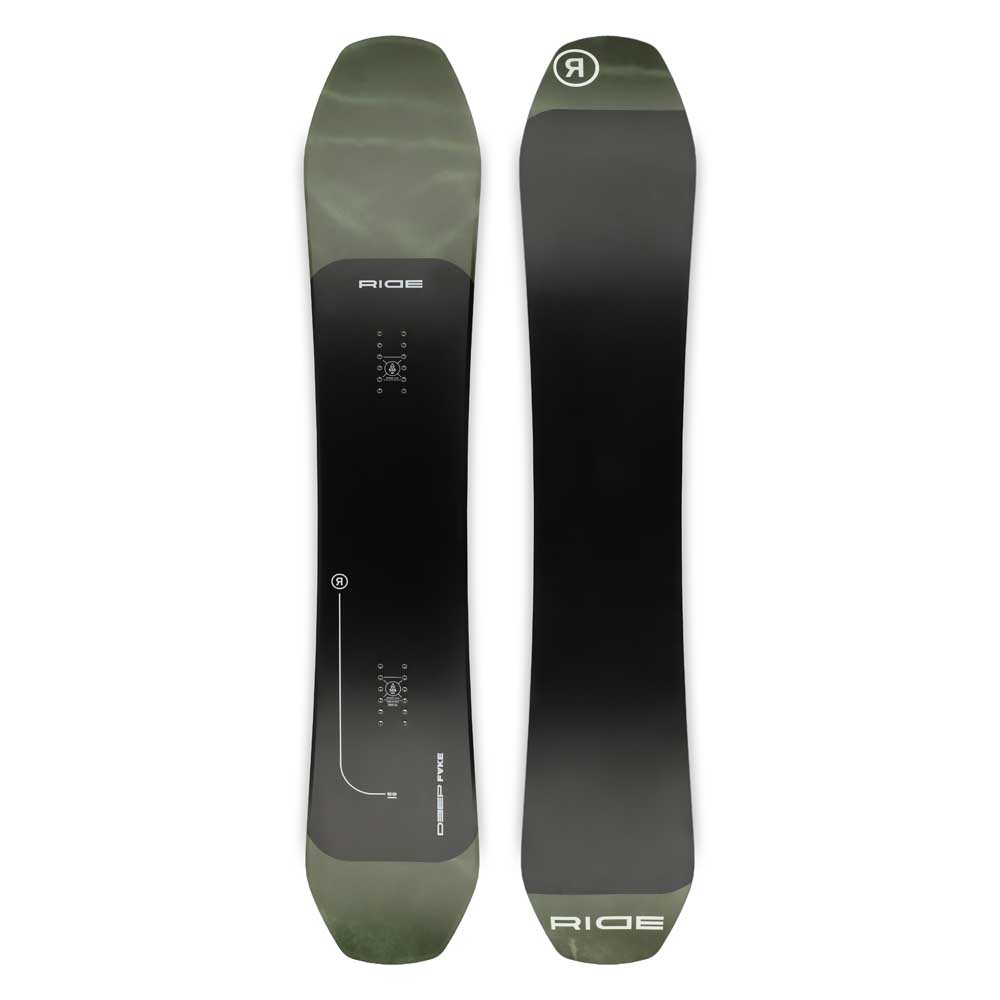 Ride Deep Fake Woman Snowboard Schwarz 157 von Ride