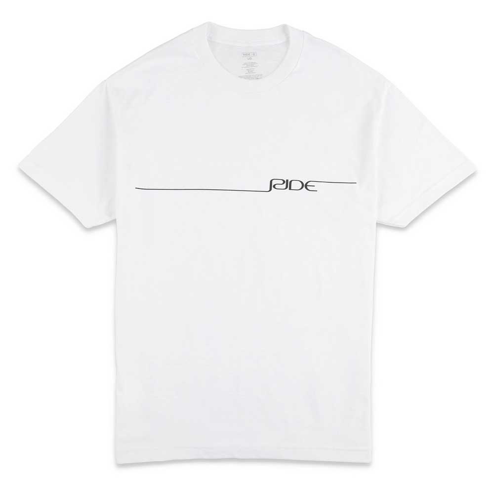 Ride Logo Short Sleeve T-shirt Weiß S Mann Ride Logo Short Sleeve T-shirt Weiß S Mann von Ride