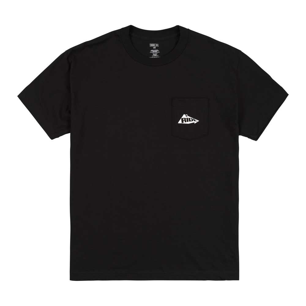 Ride Pocket Short Sleeve T-shirt Schwarz 2XL Mann Ride Pocket Short Sleeve T-shirt Schwarz 2XL Mann von Ride