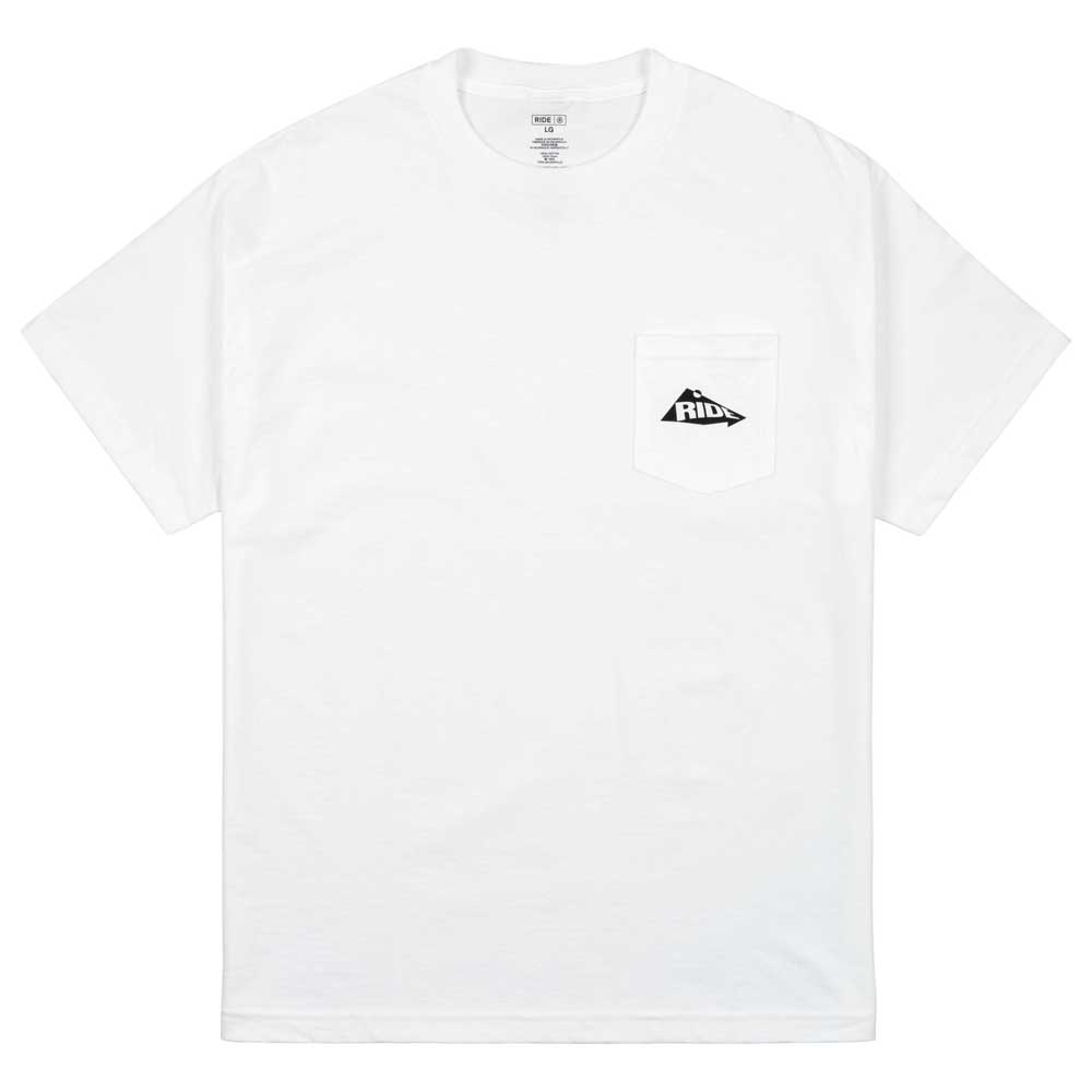 Ride Pocket Short Sleeve T-shirt Weiß L Mann Ride Pocket Short Sleeve T-shirt Weiß L Mann von Ride