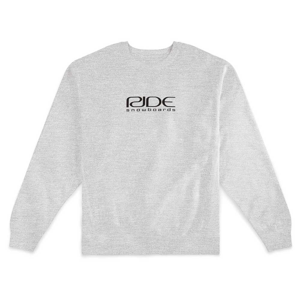 Ride Zero Logo Crew Sweatshirt Grau 2XL Mann von Ride