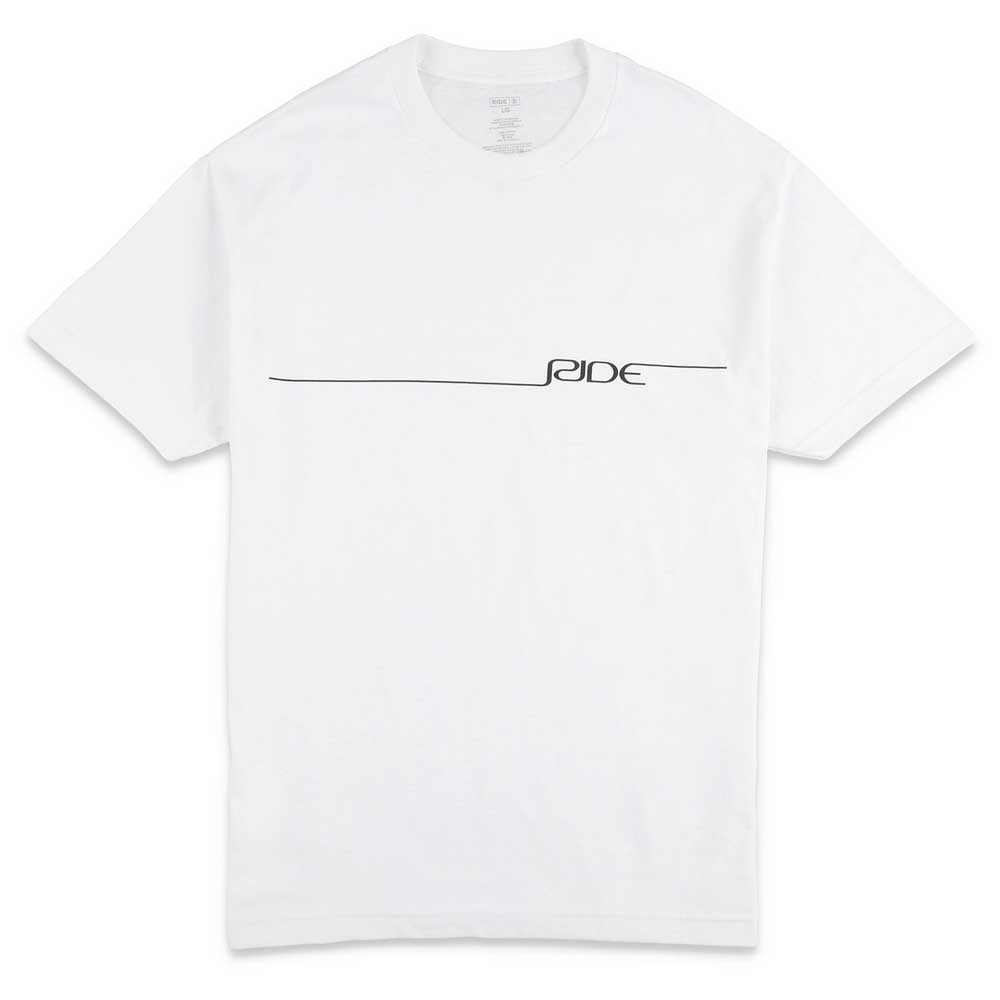 Ride Zero Logo Short Sleeve T-shirt Weiß S Mann Ride Zero Logo Short Sleeve T-shirt Weiß S Mann von Ride