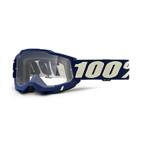 Ride100percent ACCURI 2 Goggle Deepmarine-Clear Lens, blau, ESTANDAR von 100%