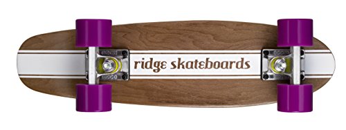 Ridge Cruiser Maple Holz Mini Number Four Skateboard, Purple, MPB-22-NR4 Ridge Cruiser Maple Holz Mini Number Four Skateboard, Purple, MPB-22-NR4 von Ridge Skateboards
