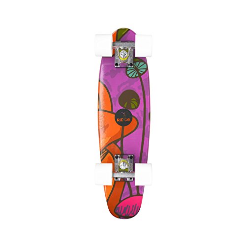 Ridge Skateboards Motivdruck 55,9 cm Mini Maple Cruiser Komplett von Ridge Skateboards