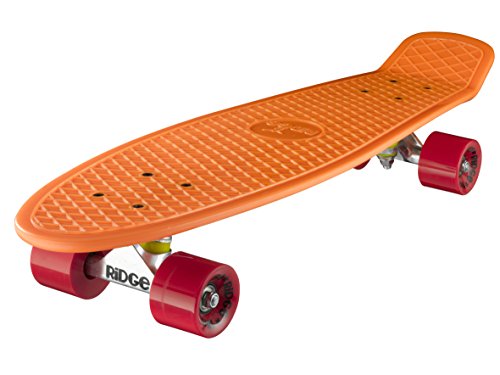 Ridge PB-27-Orange-Red Skateboard, Orange/Red, 69 cm Ridge PB-27-Orange-Red Skateboard, Orange/Red, 69 cm von Ridge