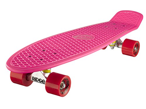 Ridge PB-27-Pink-Red Skateboard, Pink/Red, 69 cm Ridge PB-27-Pink-Red Skateboard, Pink/Red, 69 cm von Ridge