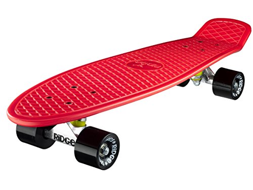 Ridge PB-27-Red-Black Skateboard, Red/Black, 69 cm Ridge PB-27-Red-Black Skateboard, Red/Black, 69 cm von Ridge