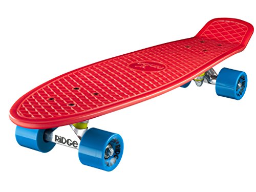 Ridge PB-27-Red-Blue Skateboard, Red/Blue, 69 cm Ridge PB-27-Red-Blue Skateboard, Red/Blue, 69 cm von Ridge