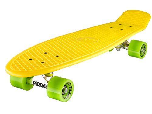 Ridge PB-27-Yellow-Green Skateboard, Yellow/Green, 69 cm Ridge PB-27-Yellow-Green Skateboard, Yellow/Green, 69 cm von Ridge