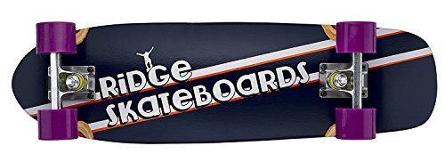 Ridge Skateboard Skunkslider 7-Ply Old School Kurzen Minikreuzer Short Cruiser Komplett, Lila, 69 cm Ridge Skateboard Skunkslider 7-Ply Old School Kurzen Minikreuzer Short Cruiser Komplett, Lila, 69 cm von Ridge Skateboards