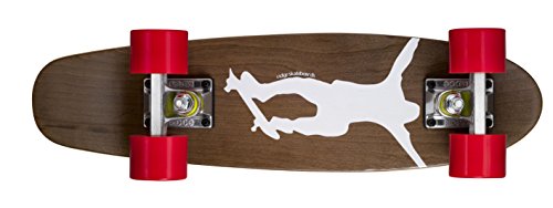 Ridge Skateboards Holz Ahorn Skateboard Mini Cruiser, Dark Dye NR1, komplett, 55cm Ridge Skateboards Holz Ahorn Skateboard Mini Cruiser, Dark Dye NR1, komplett, 55cm von Ridge Skateboards