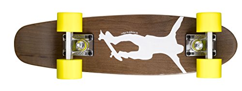 Ridge Skateboards Holz Ahorn Skateboard Mini Cruiser, Dark Dye NR1, komplett, 55cm Ridge Skateboards Holz Ahorn Skateboard Mini Cruiser, Dark Dye NR1, komplett, 55cm von Ridge Skateboards