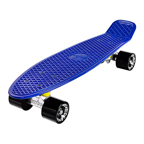 Ridge Skateboards Organics 22" Mini Cruiser Board, 55cm, EU-hergestelltes Skateboard, Komplett von Ridge Skateboards