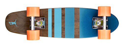 Ridge Erwachsene Maple Holz Mini Cruiser Number Three Skateboard, Orange, MPB-22-NR3 Ridge Erwachsene Maple Holz Mini Cruiser Number Three Skateboard, Orange, MPB-22-NR3 von Ridge Skateboards